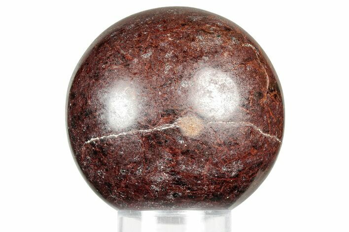 Polished Almandine Garnet Sphere - India #359917